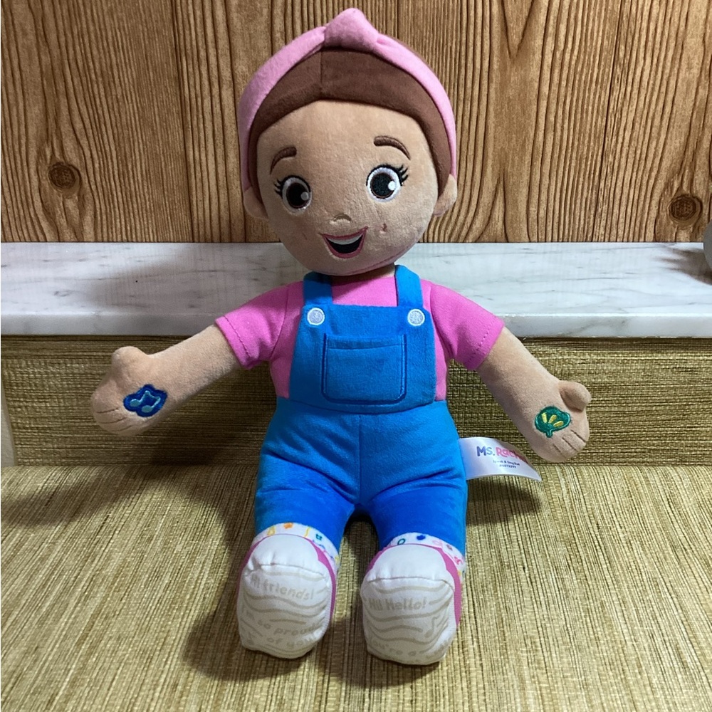 Ms. Rachel Speak and Sing Plush Doll 13”